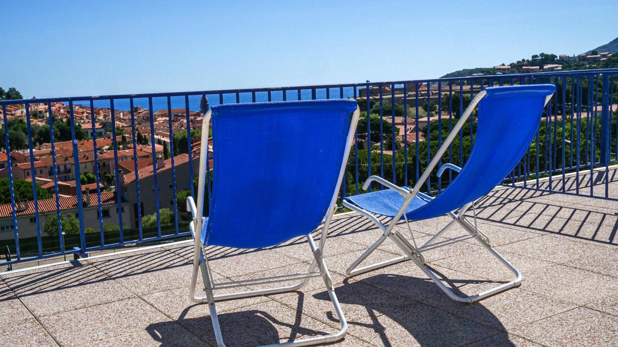 Hotel Ambeille Vue Mer コリウール エクステリア 写真